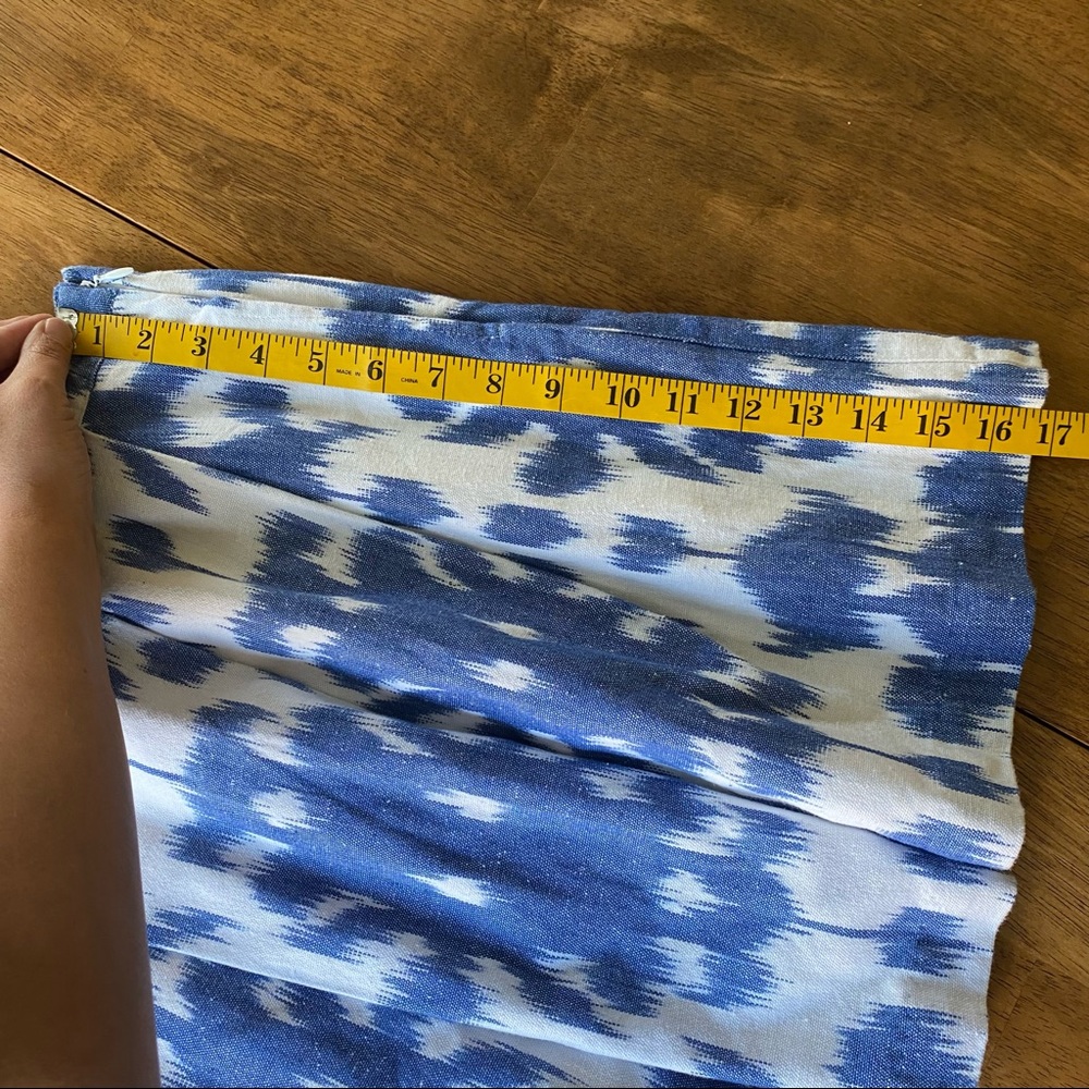 VINEYARD VINES Ikat print pleated skirt - Picture 6 of 6